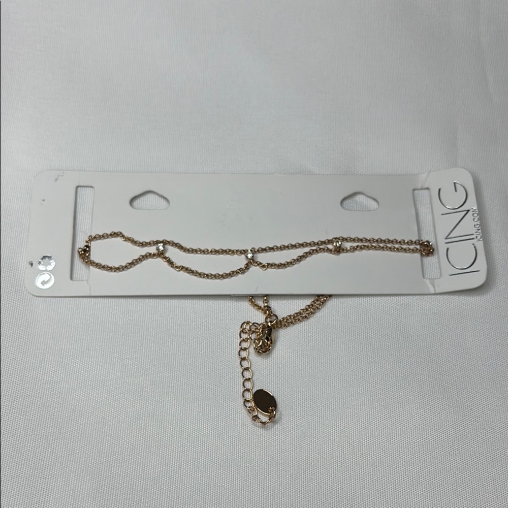 Icing Gold Chocker Necklace